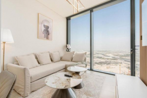 Modern 1bdr - 10min from Burj Khalifa - Sobha Waves